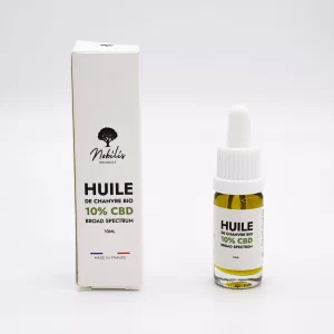 Huile de chanvre CBD 10% Broad Spectrum