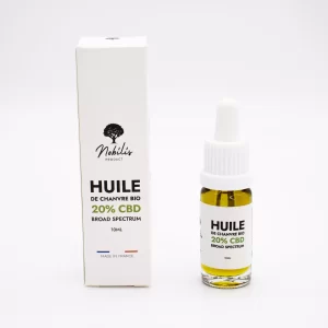 Huile de chanvre CBD 20% Broad Spectrum