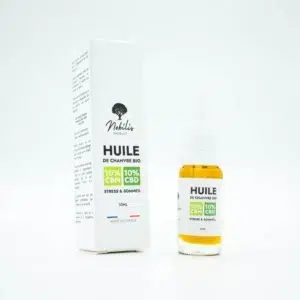 Huile 10% CBD 10% CBN - Formule Stress et Sommeil - Nobilis Product - 10ml