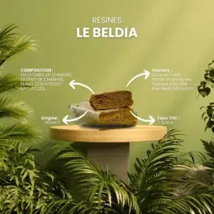 Résine CBN Le Beldia