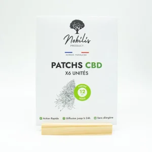 Patchs CBD 12mg – Nobilis Product