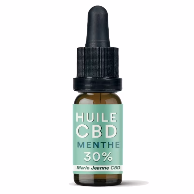 Huile cbd menthe mariejeanne