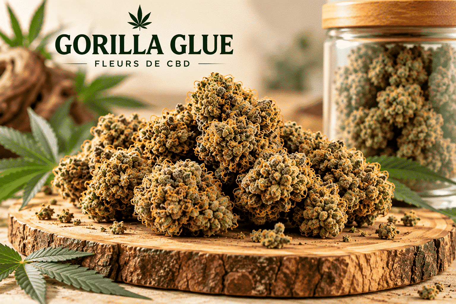 Fleurs de chanvre CBD naturelles